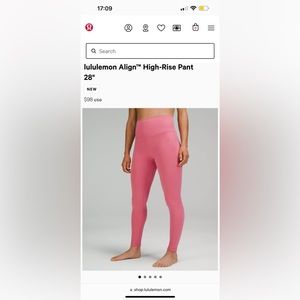 lululemon Align™ High-Rise Pant 28"